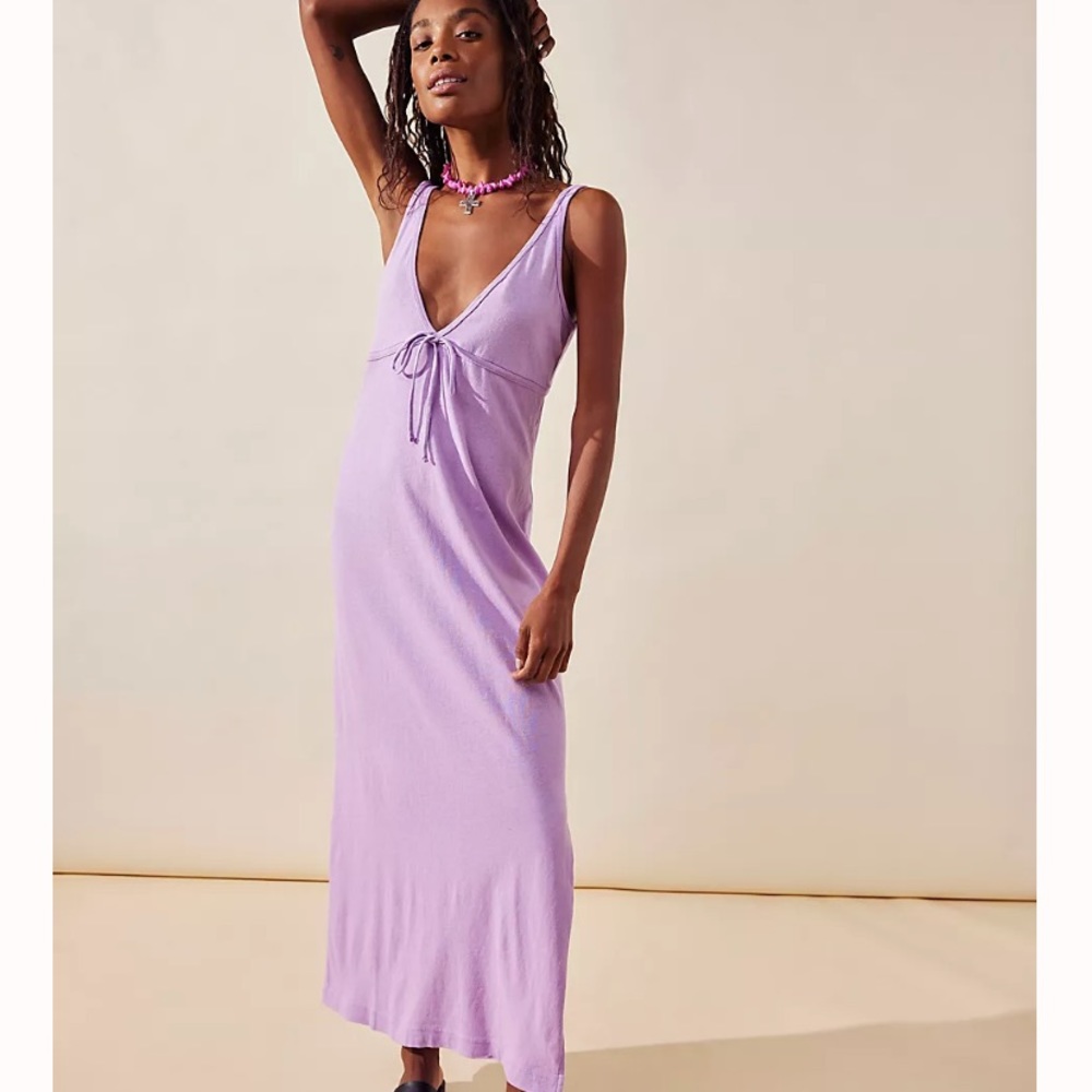 NEW Free People Beach Essential Tank Midi Dress
